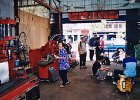 Thailand-Laos 2002 530  Lidt nostalgi AMC Århus autorenoveringsmaskiner i byen Udon Thani Thailand